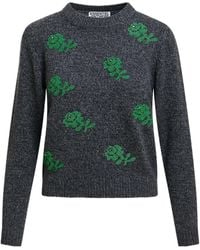 Essentiel Antwerp - Korine Embroidered Knitted Sweater - Lyst