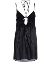 Nensi Dojaka - Cutout Halterneck Minidress - Lyst