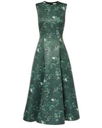 Emilia Wickstead - Mara Floral Taffetta Gown - Lyst