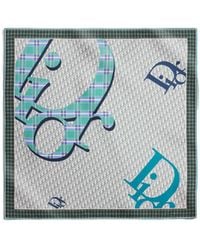 Dior - Infini Tartan90 Square Scarf - Lyst