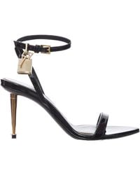 Tom Ford - Round-Toe High-Heeled Sandals - Lyst