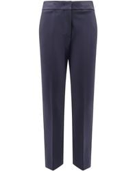 Max Mara - Straight-Leg Casual Pants - Lyst