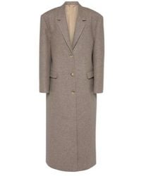 Magda Butrym - Wool Cashmere And Silk Coat - Lyst