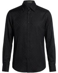 Gucci - Collared Long-Sleeve Shirt - Lyst
