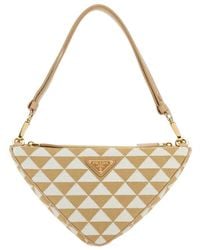 Prada - Symbole Logo Shoulder Bag - Lyst