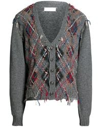 Maison Margiela - Cut-Out Knit Cardigan - Lyst