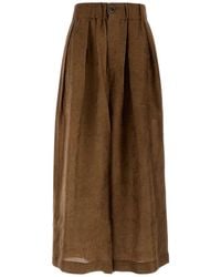 Uma Wang - Wide-Leg Casual Pants - Lyst