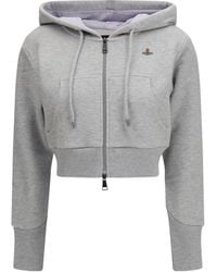 Vivienne Westwood - Leo Striped Drawstring Hoodie - Lyst