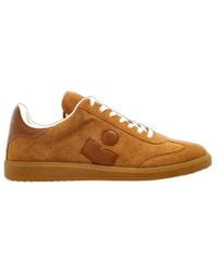 Isabel Marant - Bryce Leather Sneakers - Lyst