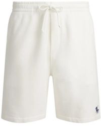Polo Ralph Lauren - Logo Drawstring Sweat Shorts - Lyst