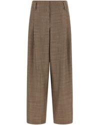 Brunello Cucinelli - Casual Pants With Belt Loops - Lyst