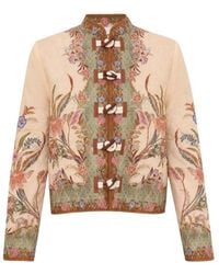 Zimmermann - Indra Bomber Jacket - Lyst
