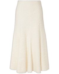 Gabriela Hearst - Amy Cashmere And Wool-Blend Midi Skirt - Lyst