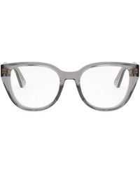 Dior - Eyewear Round Frame Glasses - Lyst