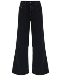 DIESEL - 1978-D-Akemi Wide Leg Jeans - Lyst