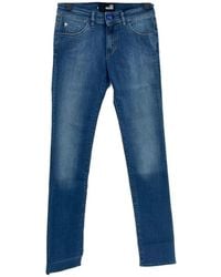 Moschino - Belt-Strap Jeans - Lyst