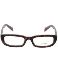 Prada - Rectangular Frame Flat Mirror - Lyst