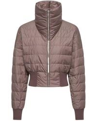 Moncler - Rick Owens Cropped Down Jacket - Lyst