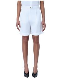 Max Mara - Pleated Tailored Shorts - Lyst