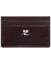 Courreges - Ac Naplack Leather Cardholder - Lyst