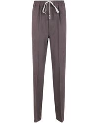 Rick Owens - Virgin Wool Track Pants - Lyst