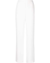 P.A.R.O.S.H. - Mid-Rise Straight-Leg Trousers - Lyst