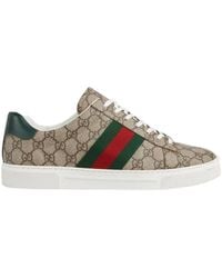 Gucci - Ace GG Canvas Low-top Sneakers - Lyst