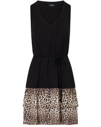 Liu Jo - Animal-Print Short Dress - Lyst