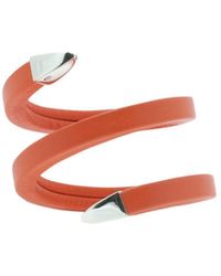 Bottega Veneta - Wrapped Spiral Bracelet - Lyst