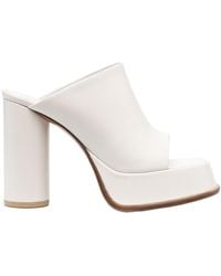 Ambush - Open-Toe Mule Heels - Lyst