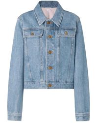 Thom Browne - Shrunken Selvedge Denim Jacket - Lyst