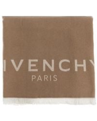 Givenchy - Logo Jacquard Fringed Scarf - Lyst