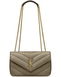 Saint Laurent - Loulou Matelassé Small Shoulder Bag - Lyst