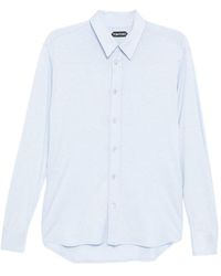 Tom Ford - Classic Collar Long-Sleeve Shirt - Lyst