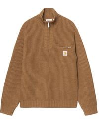 Carhartt - Detroit Half-Zip Knitted Jumper - Lyst