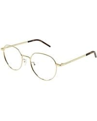 Saint Laurent - Logo Flat Mirror - Lyst