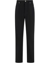 Ferragamo - Belt-Loop Casual Pants - Lyst