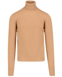Drumohr - Ribbed Turtleneck Sweater - Lyst