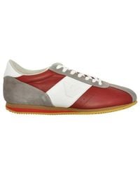 Emporio Armani - Strap-Up Casual Sneakers - Lyst