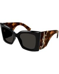 Saint Laurent - Eyewear Cat Eye Frame Sunglasses - Lyst
