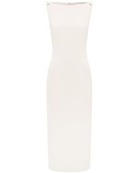 Valentino - Boat-Neck Shift Dress - Lyst