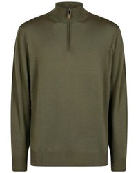 Canali - Half-Zip Sweater - Lyst