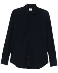 Mazzarelli - Button-Down Long-Sleeved Shirt - Lyst