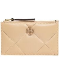 Tory Burch - Logo Plaque Wallet - Lyst