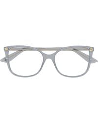 Gucci - Eyewear Square Frame Glasses - Lyst