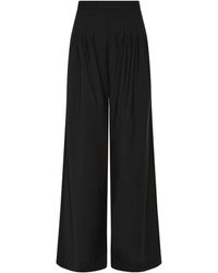 SIR. - Beatrice Pleated-Detailing Wide-Leg Trousers - Lyst