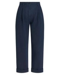 Etro - Pegaso Embroidered Cropped Pants - Lyst