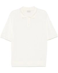 Moncler - Neutrals Polo Shirts - Lyst