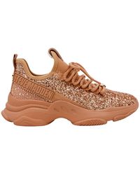 Steve Madden - Rhinestone-Encrusted Dad Sneakers - Lyst