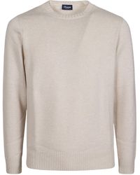 Drumohr - Crew Neck Sweater - Lyst